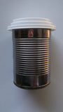 2 - New Reusable 3-in-1 Multi-use Plastic Lid Covers with Hang Holes for Metal & Plastic Cans