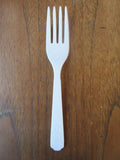 1,000 - New 6 inch / 15 cm ECO Compostable Recyclable Medium Weight Fork