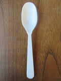 750 - New 6 inch / 15cm ECO Individually Wrapped Compostable Recyclable Medium Weight Spoon