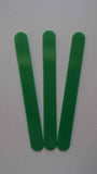 2,000 - New 5.5 inch / 13.75 cm ECO Plastic Multi-use Craft Candy Depressor Sticks