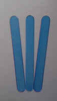 500 - New 5.5 inch / 13.75 cm ECO Plastic Multi-use Craft Candy Depressor Sticks