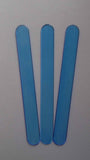 2,000 - New 5.5 inch / 13.75 cm ECO Plastic Multi-use Craft Candy Depressor Sticks