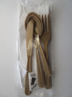 100 - New 7pc Extra Heavy Weight ECO Reusable Cutlery Kits