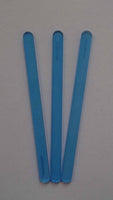 1,000 - New 4.5 inch / 11.25 cm ECO Plastic Multi-use Popsicle Craft Candy Sticks