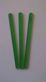 500 - New 4.5 inch / 11.25 cm ECO Plastic Multi-use Popsicle Craft Candy Sticks