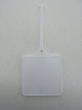 100 - New Assorted Square 8.25 inch / 20.5 cm Multi-use Plastic Identification Bag Trap Equipment Tags