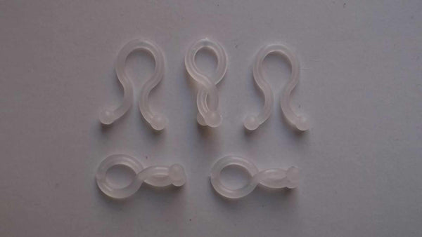 50 - New 1 inch / 2.5 cm ECO Plastic Reusable Multi-use Twist Tie